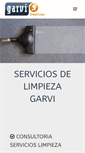 Mobile Screenshot of garvilimpiezas.es